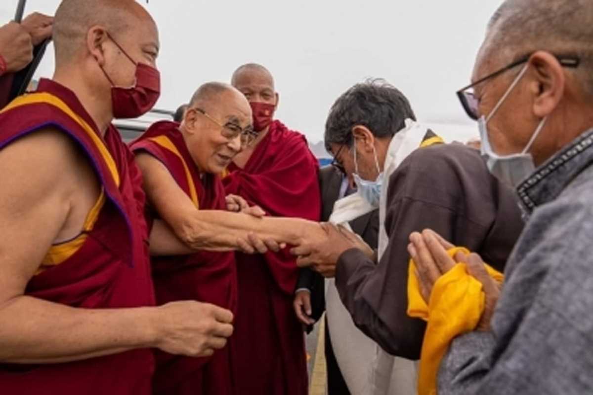 दलाई लामा का लद्दाख में भव्य स्वागत